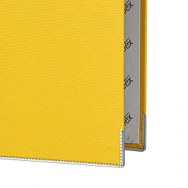 Папка-регистратор Bantex (Attache Selection) Economy Plus 80 мм жёлтая бумвинил/бумага с защитным уголком