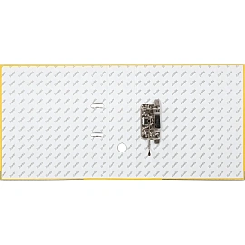 Папка-регистратор Bantex (Attache Selection) Economy Plus 80 мм жёлтая бумвинил/бумага с защитным уголком