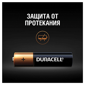 Батарейка AAA мизинчиковая Duracell Basic (12 штук в упаковке)