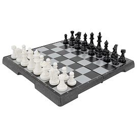 Шахматы магнитные ХИТ классические, доска 19х19 см, ЗОЛОТАЯ СКАЗКА, 665760