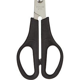 Ножницы 160 мм Выбор есть (Attache Economy) эконом с пластиковыми симметричными ручками черного цвета