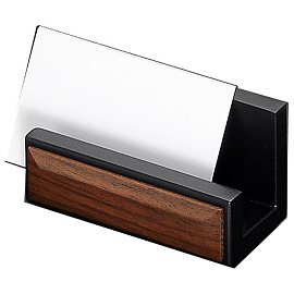 Набор настольный деревянный тёмный орех (8 предметов)