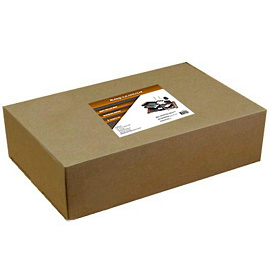 Набор настольный деревянный тёмный орех (8 предметов)