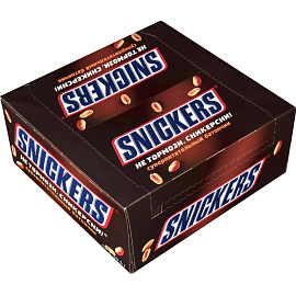 Шоколадный батончик Snickers 50.5 г