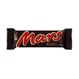 Шоколадный батончик Mars 50 г, 409458