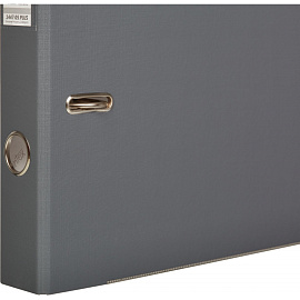 Папка-регистратор Bantex (Attache Selection) Economy Plus 50 мм серая бумвинил/бумага