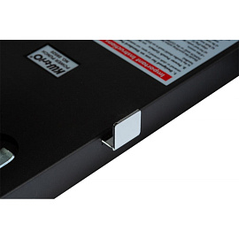 Дырокол мощный KW-Trio до 150 листов черный с линейкой