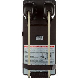 Дырокол мощный KW-Trio до 150 листов черный с линейкой