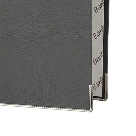 Папка-регистратор Bantex (Attache Selection) Economy Plus 80 мм серая бумвинил/бумага с защитным уголком