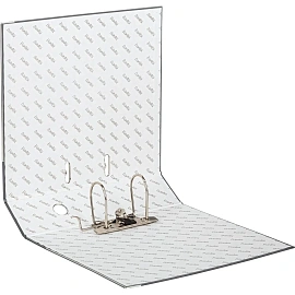 Папка-регистратор Bantex (Attache Selection) Economy Plus 80 мм серая бумвинил/бумага с защитным уголком