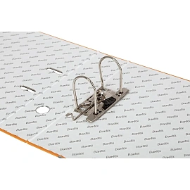 Папка-регистратор Bantex (Attache Selection) Economy Plus 80 мм оранжевая бумвинил/бумага с защитным уголком