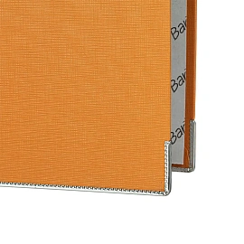 Папка-регистратор Bantex (Attache Selection) Economy Plus 80 мм оранжевая бумвинил/бумага с защитным уголком