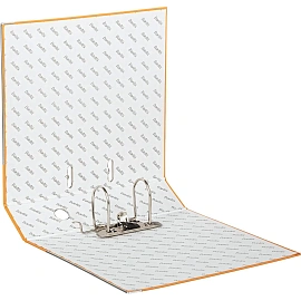 Папка-регистратор Bantex (Attache Selection) Economy Plus 80 мм оранжевая бумвинил/бумага с защитным уголком