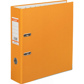 Папка-регистратор Bantex (Attache Selection) Economy Plus 80 мм оранжевая бумвинил/бумага с защитным уголком