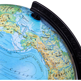 Глобус Globen Классик физико-политический 21 см с подсветкой