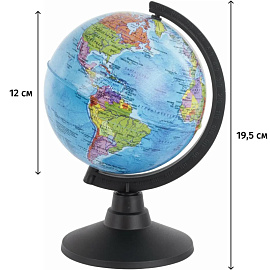 Глобус Globen Классик политический 12 см