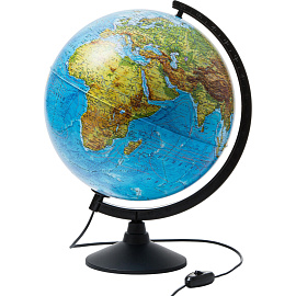 Глобус Globen Классик физико-политический 32 см с подсветкой