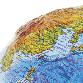 Глобус Globen Классик Евро физико-политический 25 см рельефный с подсветкой