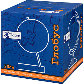 Глобус Globen Классик Евро физико-политический 25 см рельефный с подсветкой