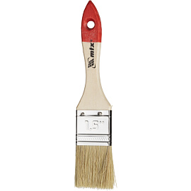 Кисть малярная плоская Matrix из натуральной щетины 38x10 мм (82525)