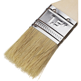 Кисть малярная плоская Matrix из натуральной щетины 38x10 мм (82525)