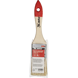 Кисть малярная плоская Matrix из натуральной щетины 38x10 мм (82525)