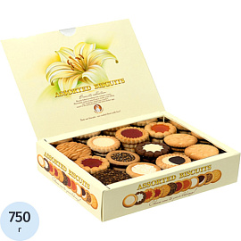 Печенье сдобное Бискотти ассорти 750 г