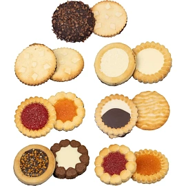 Печенье сдобное Бискотти ассорти 750 г