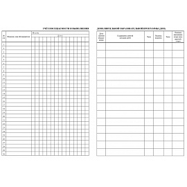 Журнал учета работы педагога дополнительного образования в объединении Учитель-канц А4 20 листов 1-11 классы
