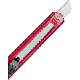 Нож канцелярский Attache с фиксатором (ширина лезвия 9 мм)