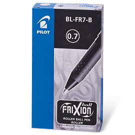 Ручка гелевая со стираемыми чернилами Pilot Frixion черная (толщина линии 0,35 мм)