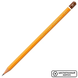 Карандаш чернографитный 2B Koh-I-Noor 1500 заточенный шестигранный фото Карандаш чернографитный 2B Koh-I-Noor 1500 заточенный шестигранный