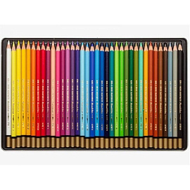 Карандаши акварельные Koh-i-Noor Mondeluz шестигранные 36 цветов в наборе фото Карандаши акварельные Koh-i-Noor Mondeluz шестигранные 36 цветов в наборе