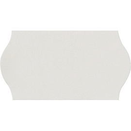 Этикет-лента волна белая 22х12 мм эконом (10 рулонов по 1000 этикеток)