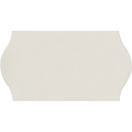 Этикет-лента волна белая 22х12 мм эконом (10 рулонов по 1000 этикеток)