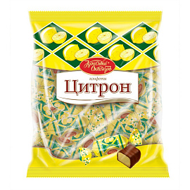 Конфеты шоколадные Красный Октябрь Цитрон 250 г