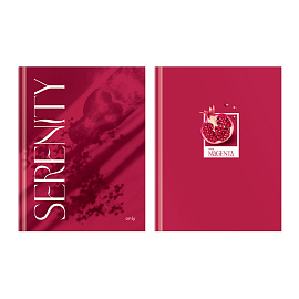 Бизнес-блокнот А5, 80л., евроформат, BG "Viva magenta", soft-touch ламинация