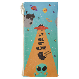 Пенал мягкий 200*100 MESHU "We are not alone", искусственная кожа фото Пенал мягкий 200*100 MESHU "We are not alone", искусственная кожа