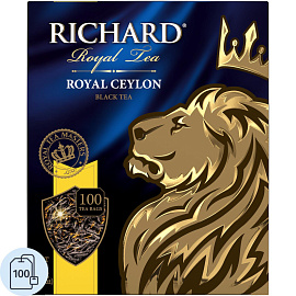 Чай черный Richard Royal Ceylon 100 пакетиков