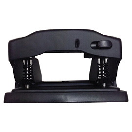 Дырокол Maped Essentials Metal до 30 листов черный с линейкой (403411)