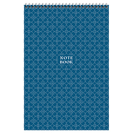 Блокнот А4 80л. на гребне BG "Моно. Узоры", твердая подложка фото Блокнот А4 80л. на гребне BG "Моно. Узоры", твердая подложка