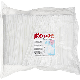 Размешиватель одноразовый Комус Стандарт белый 160 мм 1000 штук в упаковке