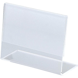 Ценникодержатель-подставка Attache акрил 70x50 мм прозрачный