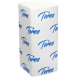 Полотенца бумажные листовые Терес H3 V-сложение (ZZ) 2-слойные белые 20 пачек по 200 листов (Т-0221)