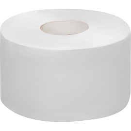 Бумага туалетная рулонная Teres Эконом мини T2 1-слойная серая 12 рулонов по 200 метров (T-0024)