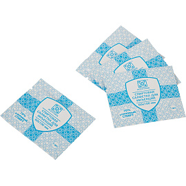 Салфетка антисептическая для инъекций Асептика спиртовая 60x100 мм (20 штук в упаковке)