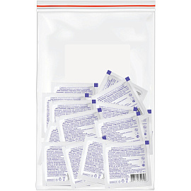 Салфетка антисептическая для инъекций Асептика спиртовая 60x100 мм (20 штук в упаковке)