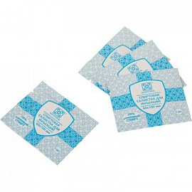 Салфетка антисептическая для инъекций Асептика спиртовая 60x100 мм (20 штук в упаковке)