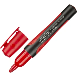 Набор маркеров перманентных Attache Selection Pegas 4 цвета (толщина линии 2-5 мм) круглый наконечник