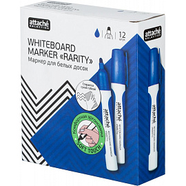 Маркер для белых досок Attache Selection Rarity синий (толщина линии 2-3 мм) круглый наконечник